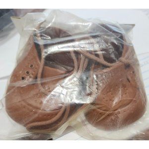 The Original 1984 Fibre Craft Brown HI-TOP Shoes #7375